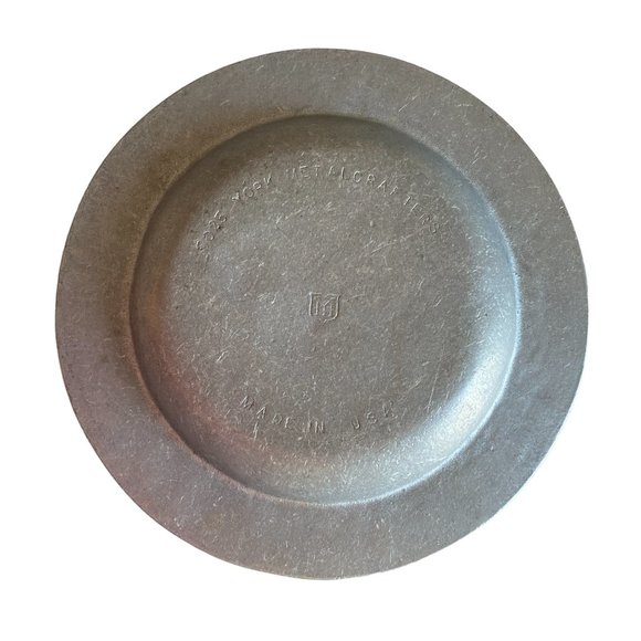 Vintage 5025 York Metalcrafters 1776 Liberty 9 1/4" Pewter Bowl - Picture 2 of 3